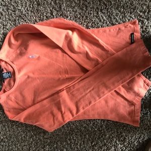 Orange/coral top sz medium Abercrombie ✨💥
